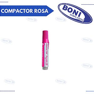 MARCADOR QUADRO BRANCO COMPACTOR ROSA