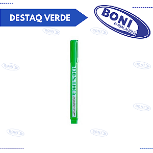 MARCA TEXTO COMPACTOR DESTAQ VERDE