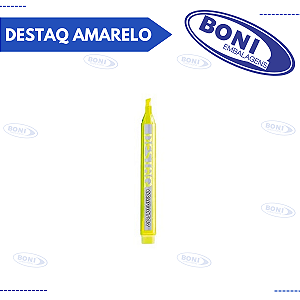 MARCA TEXTO COMPACTOR DESTAQ AMARELO