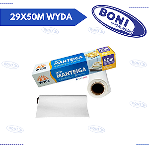 PAPEL MANTEIGA 29X50M WYDA