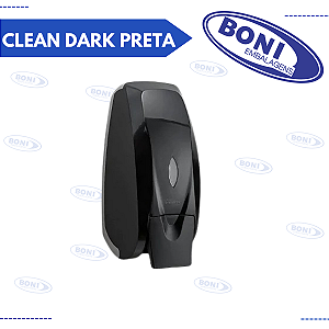 SABONETEIRA LIQUIDA PREMISSE COM RESERVATORIO CLEAN DARK PRETA