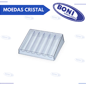ORGANIZADOR DE MOEDAS CRISTAL