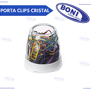 PORTA CLIPS CRISTAL WALEU