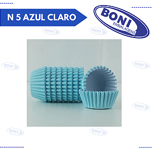 FORMA BRIGADEIRO N 5 AZUL CLARO C/ 100
