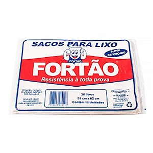 SACO LIXO PERFUMADO FORTAO 30 LT C/ 25