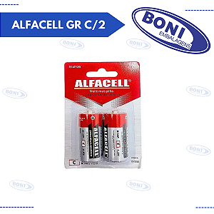 PILHA R20P ALFACELL GR C/2