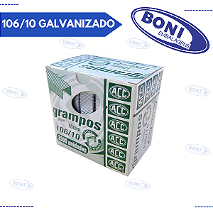 GRAMPO 106/10 GALVANIZADO