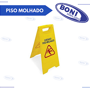 PLACA SINALIZADORA PISO MOLHADO
