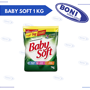 SABÃO EM PÓ BABY SOFT 1 KG