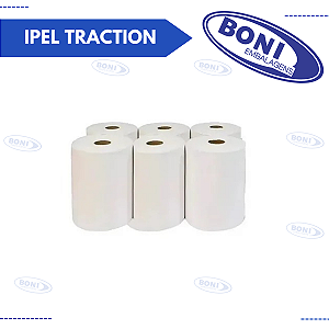 PAPEL TOALHA BOBINA IPEL TRACTION 6X200 24 gr