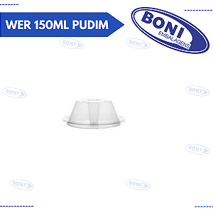 POTE WER 150ML PUDIM FORNEÁVEL C/TAMPA C/10