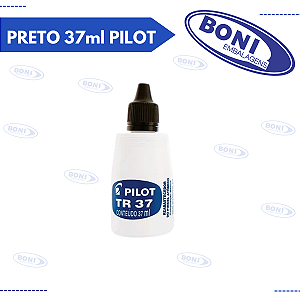 REABASTECEDOR PERMANENTE PRETO 37ml PILOT