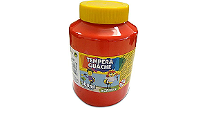 TINTA GUACHE 500ML VERMELHO VIVO