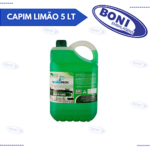 MULTIUSO QUIMIPROL CAPIM LIMÃO 5 LT
