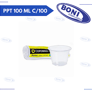 POTE 100 ml COPOBRAS PPT 100 c/ 50