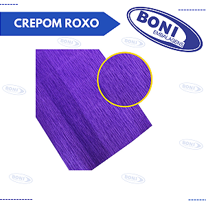 PAPEL CREPOM ROXO