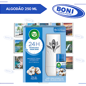 BOM AR AUTOMÁTICO REFIL ALGODÃO 250 ML