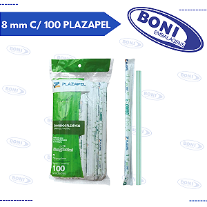 CANUDO BIO VITAMINA 8 mm C/ 100 PLAZAPEL