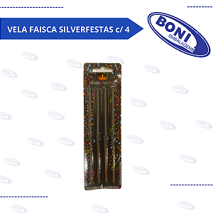 VELA ESTRELINHA FAISCA SILVERFESTAS c/ 4