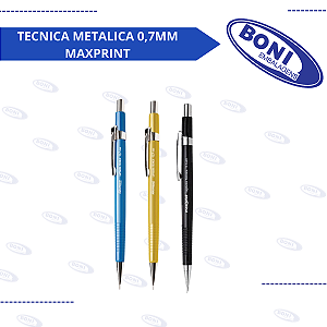 LAPISEIRA TECNICA METALICA 0,7MM MAXPRINT