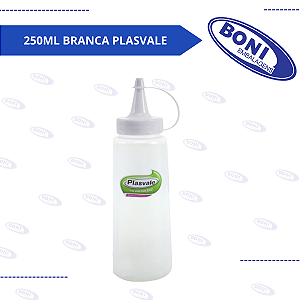 BISNAGA 250 ML BRANCA PLASVALE