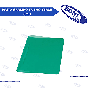 PASTA GRAMPO TRILHO VERDE C/10