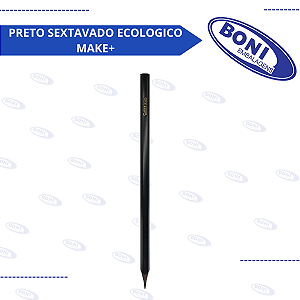 LAPIS PRETO SEXTAVADO ECOLOGICO MAKE+