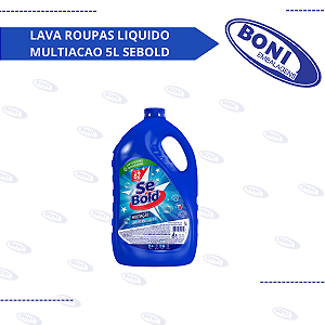 LAVA ROUPAS LIQUIDO MULTIACAO 5L SEBOLD