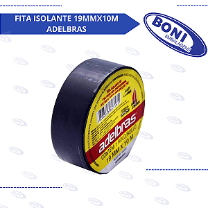 FITA ISOLANTE 19MMX10M ADELBRAS