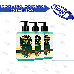 SABONETE LIQUIDO COALA SOL DO BRASIL 500ML