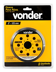 DISCO FIXA FACIL 125MM P/LRV355 VONDER