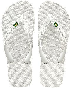 Chinelo Havaianas Brasil - Branco