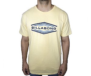 Camiseta Billabong Walled One - Amarela