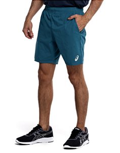 Shorts Asics PL Dry - Verde Marinho