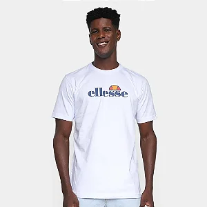 Camiseta Ellesse Box Logo - Branco