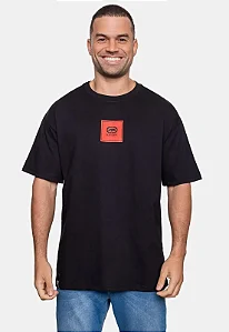 Camiseta Ecko Basic Oversized - Preto
