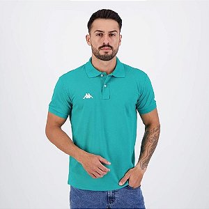 Polo Kappa Essential Sport - Verde Água