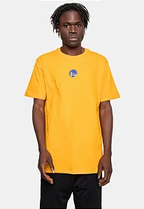 Camiseta NBA Golden State Warriors Just One Logo - Amarelo