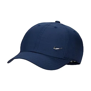 Boné Nike Dri-FIT Swoosh Metal - Azul Escuro