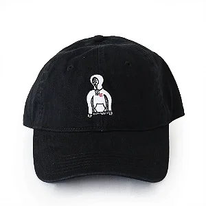Boné Champion Washed Dad Hat Garment - Preto