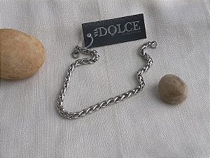 Pulseira Aço Cirurgico Elo Masculino