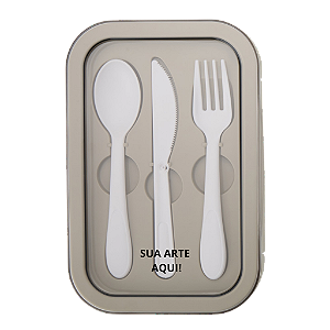 Marmita Hermética Plástica 1L Personalizada