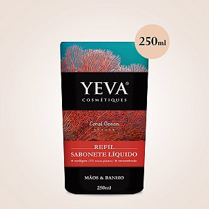 Refil Sabonete Líquido YEVA Oceano | Coral Ocean - 250ml