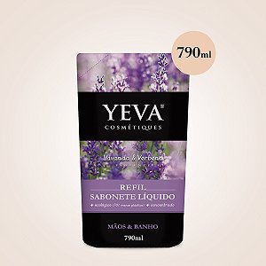 Refil Sabonete Líquido YEVA Provence | Lavanda & Verbena - 790ml