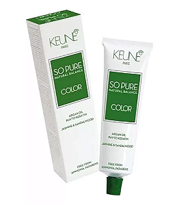 KEUNE TINTA COLORAÇÃO SO PURE 60ML – COR 7 – LOURO NATURAL