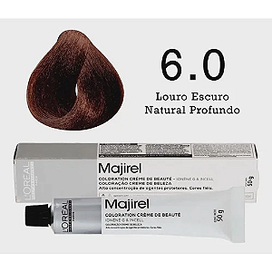 L'ORÉAL PROFESSIONNEL COLORAÇÃO MAJIREL - 6.0 LOURO ESCURO PROFUNDO