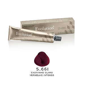 ALFAPARF EVOLUTION  5.66I- CASTANHO CLARO VERMELHO INTENSO- 60 ML