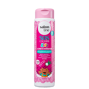 SALON LINE- S.O.S CACHOS KIDS CONDICIONADOR- 300 ML