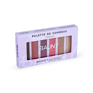 BAUNY COSMÉTICOS PALETTE DE SOMBRAS BASIC? NOT TADAY!