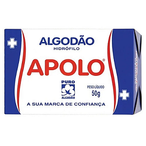 APOLO ALGODÃO  HIDRÓFILO  50 G